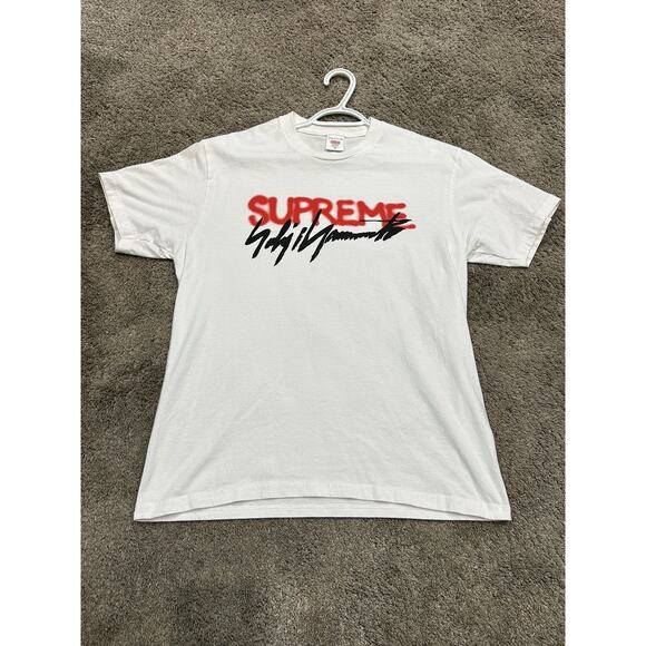 Supreme Yohji Yamamoto Logo Tee White - Picture 1 of 2